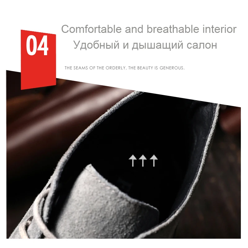 KATESEN/зимние мужские ботинки; модные мужские ботинки из натуральной кожи; Всесезонная Рабочая обувь; мужские Ботильоны; винтажные уличные повседневные ботинки