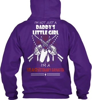 

Iraq Veteran's Daughter I AM NOT JUST A Streetwear men women Hoodies Sweatshirts
