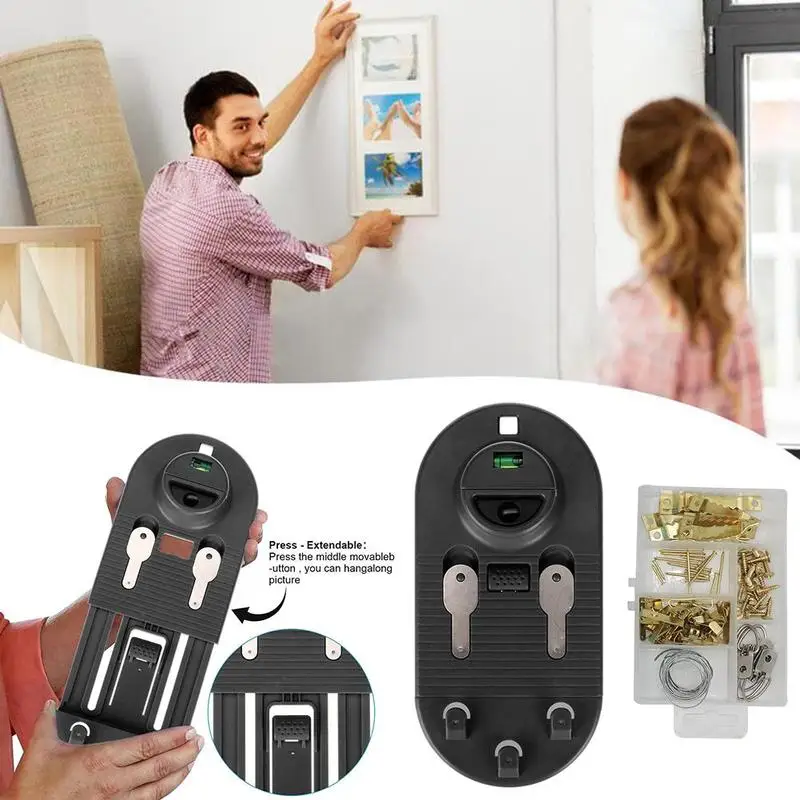 

Saker Picture Hanging Tool Kit For Home Design Exclusive Hardware Photo Frame Level Hanging Tool