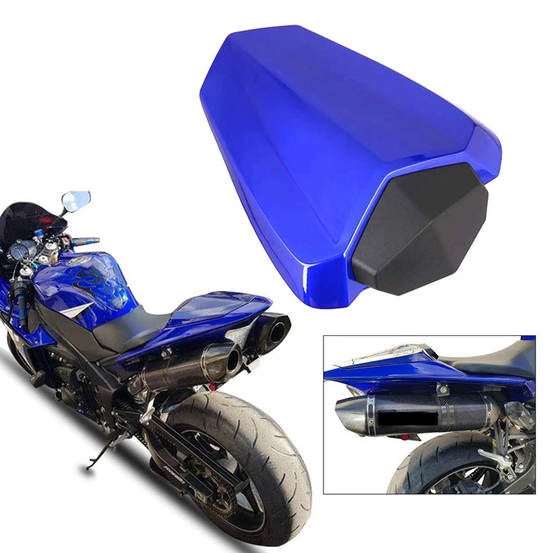Motorcycle Rear Passenger Pillion Fairing Seat Cowl Cover for Yamaha YZF R1, Blue