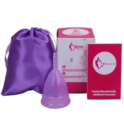 Медицинский сорт силиконовой менструальной чашки менструального коллектора многоразовые женские чашки женской гигиены силиконовые копа