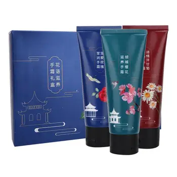 

80g x 3pcs Hand Cream Set Hand Moisturizing Brightening Anti-Chapping Cream Hand Care