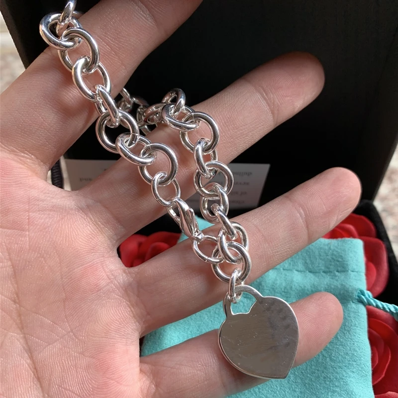 SHINETUNG,, 1:1, S925, серебряный браслет, в форме сердца, кулон, браслет для женщин, хорошее качество, ювелирное изделие