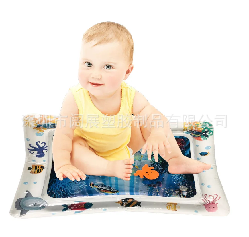 

PVC Infant Ice Pad Large Size Baby Inflatable Pai Pai Le Water Cushion Infant Inflatable Water Cushion Prone Pat Pad