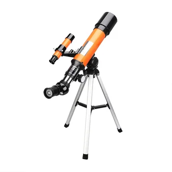

Refractor Spyglass Zoom High Power Astronomical Telescope with Tripod Outdoor Spotting Moon Watching Travel Monocular for Kids