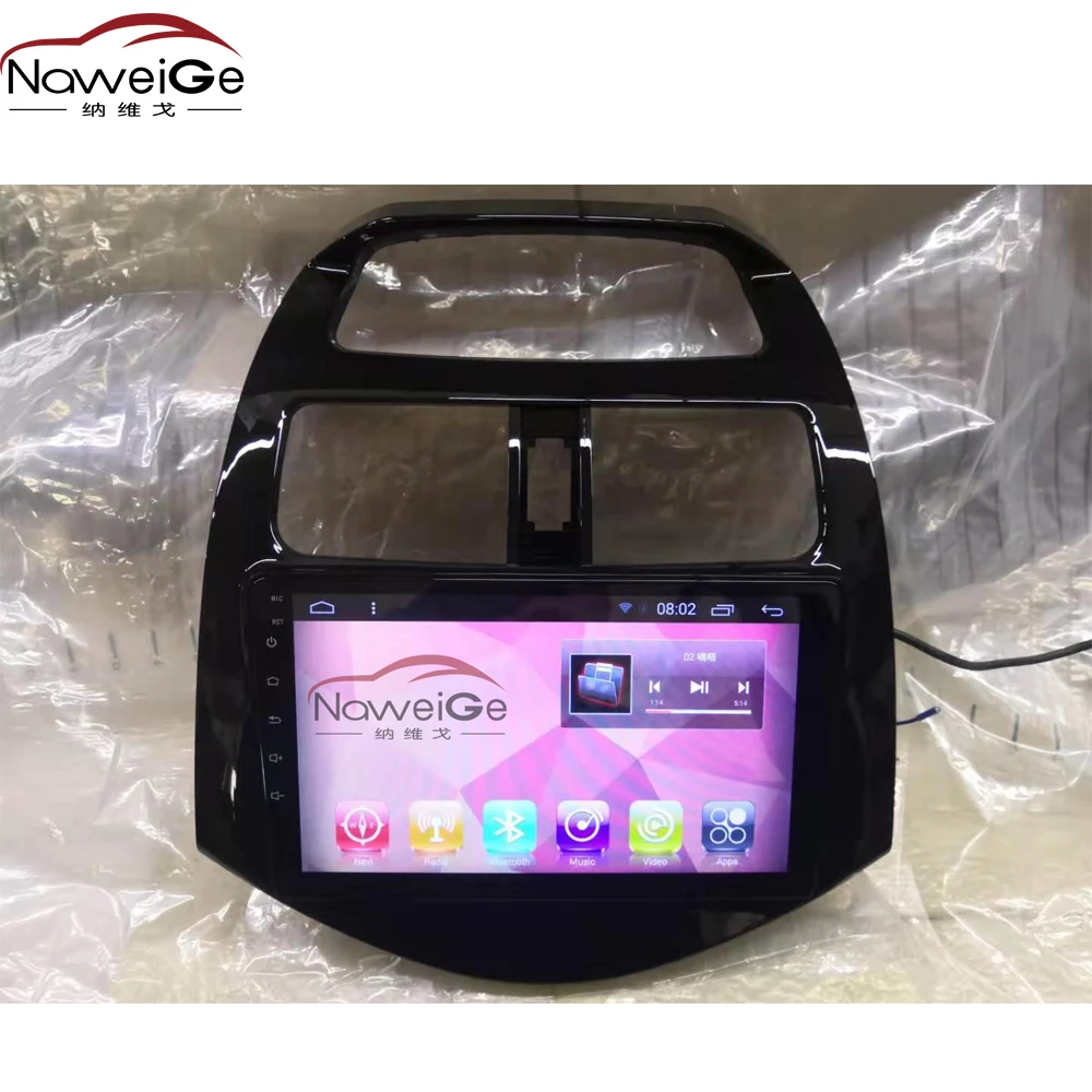 NaweiGe 9 дюймов Android автомобильный dvd для Chevrolet Spark/Beat 2010- головное устройство gps навигация стерео головное устройство Центральный Мультимедиа