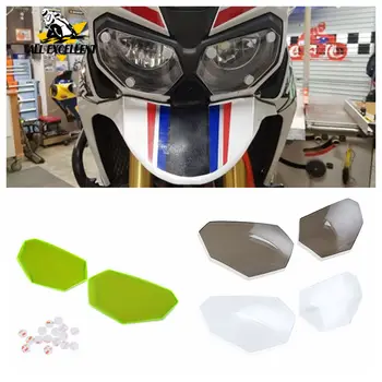 

For HONDA CRF1000L 2016-2017 2018 2019 CRF 1000L Front Headlight Screen Cover Shield Guard Lens Protector For Africa Twin