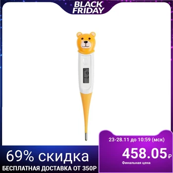

Electronic thermometer Balio VT-19, sound signal, flexible tip, from 1xLR41 (included) 299037