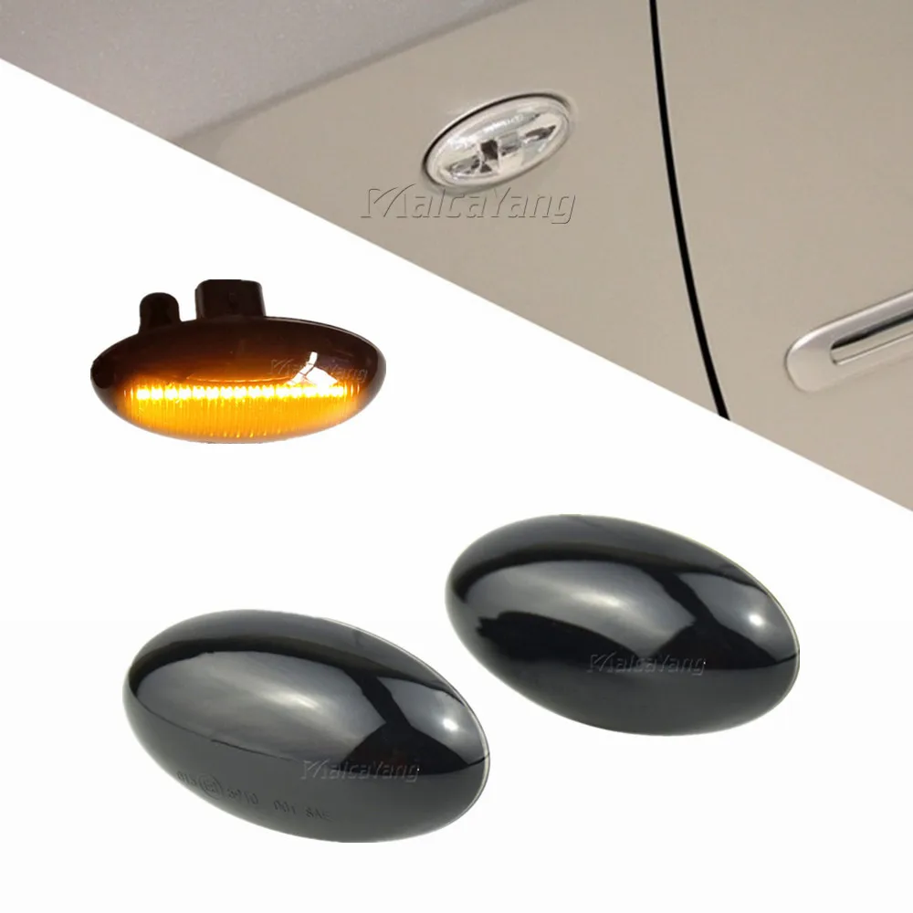 

For Citroen C1 C2 C3 C5 Berlingo LED Turn Signal Light Dynamic Side Marker Sequential Blinker For Peugeot 307 206 207 407 Expert