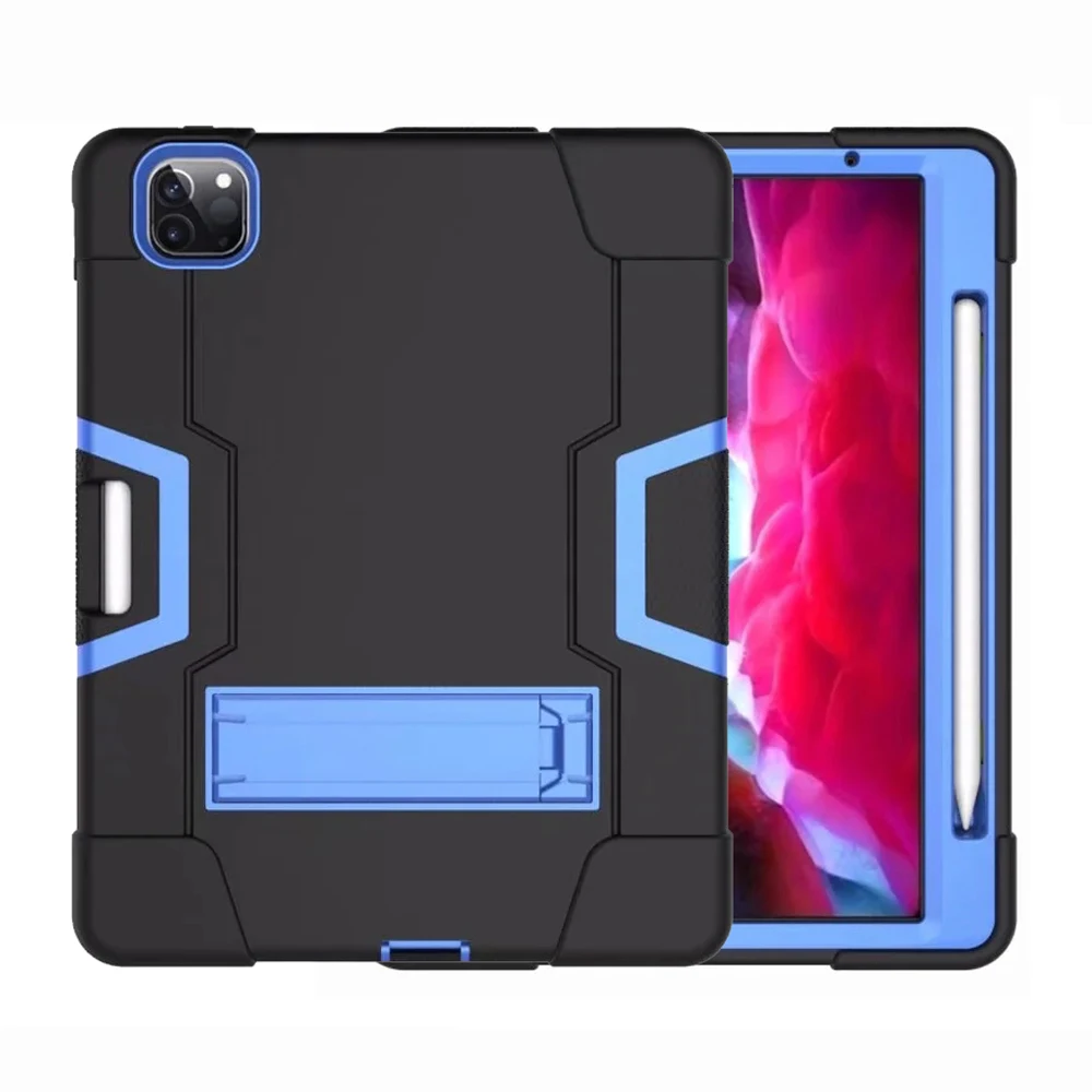 

Shockproof Protective Tablet Cover for IPad Pro 11 2020 2018 Case Hard PC & TPU Silicone Stand Shell for Ipad Pro12 9 Case