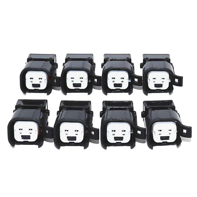 8Pcs Fuel Injector Connector Adapter LS1 EV1 to EV6 EV14 USCAR LS2 LS3