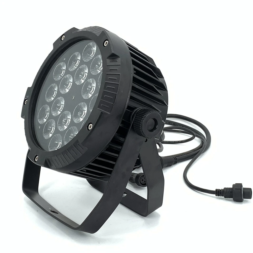 IP65 防水 Led パーライト、18x18W RGBWA UV 6IN1 18X12W RGBW 4in1DMX