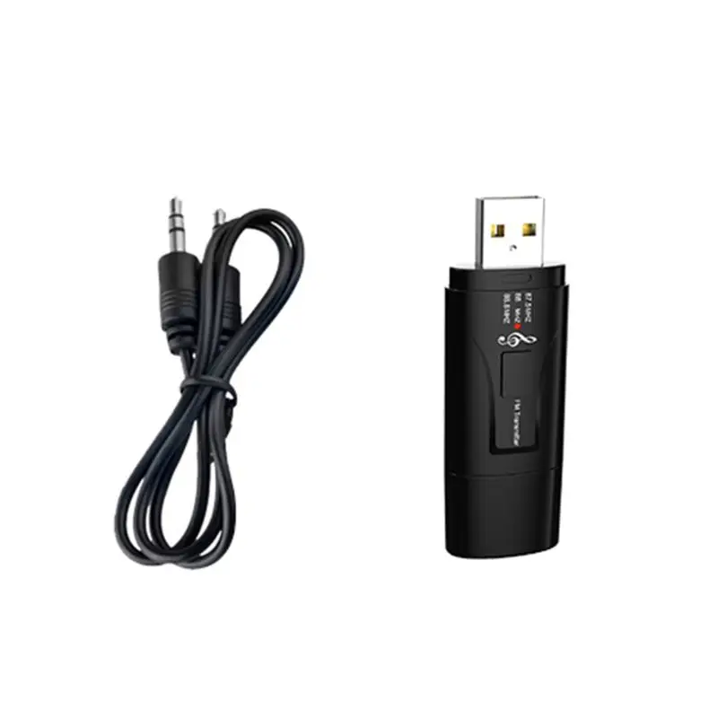 Автомобильный USB Bluetooth 5,0 приемник адаптер fm-передатчик беспроводной адаптер