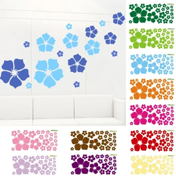 

1pcs Removable Beautiful Flowers Wall Stickers For Kids Rooms Living Room Bedroom Home Decoration DIY Art PVC Vinyl Decals