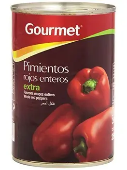 

Gourmet - Pimientos rojos enteros - Extra - 250 g - , Pack de 6