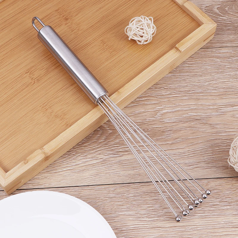 Drink Whisk Mixer Egg Beater 1PCS Stainless Steel Egg Beaters Kitchen Tools Hand Mixer Cooking Foamer Wisk Cook Blender egg beater,food mixer,rotary whisk,electric whisk,handheld electric whisk,wire whisk