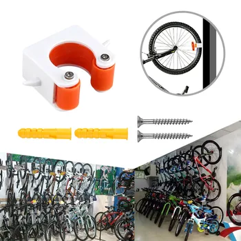 

Bicycle Parking Rack Storage Holder Wall Mount Bicycle Hanger Vertical Bicycle Bracket Mountain Bike Road Bike Accessories