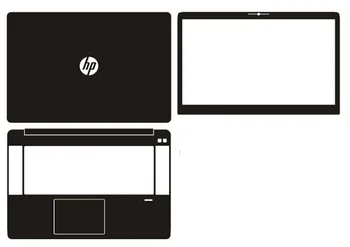 

Laptop Carbon Fiber Vinyl Skin Sticker Cover For HP ZBook Studio G3 15.6"