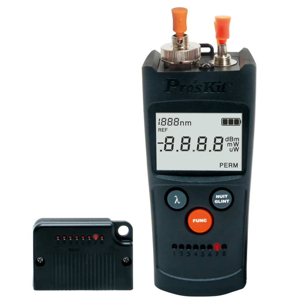 Оригинал Pro'sKit MT 7602 C 4 в 1 волоконно оптический мультиметр мощности лазерный