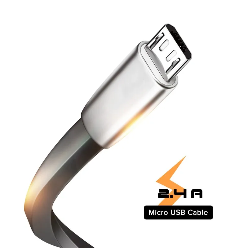 Кабель Micro USB 3 м 2 м 1 м кабель для быстрой зарядки и синхронизации данных кабель для зарядки телефона шнур для Andriod samsung S7 S6 Xiaomi Microusb шнур