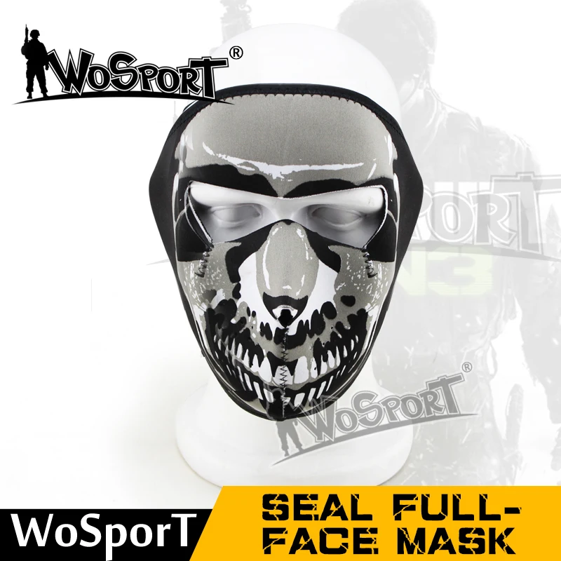 Wosport новая горячая Защита лица комбинация сменная лицо половина интересного