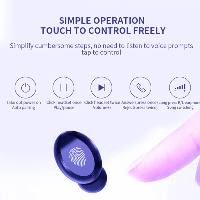 Фото TWS Bluetooth наушники для xiaomi huawei Redmi iphone 11 8 samsung Наушники и гарнитуры TWS Bluetooth наушники для xiaomi huawei Redmi iphone 11 8 samsung Наушники и гарнитуры