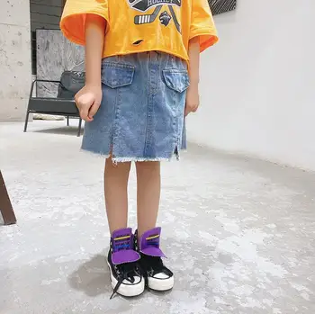 

2020 Wholesale New Girls Denim Skirt Spring Girls Skirts 1-6t PY182
