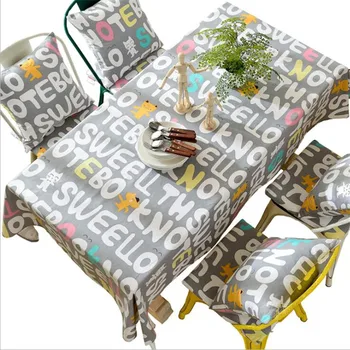 

Tablecloth Dining Table Cloth Clothes Cloths Desk Cover Rectangular for Table Decoration Manteles De Mesa Rectangular