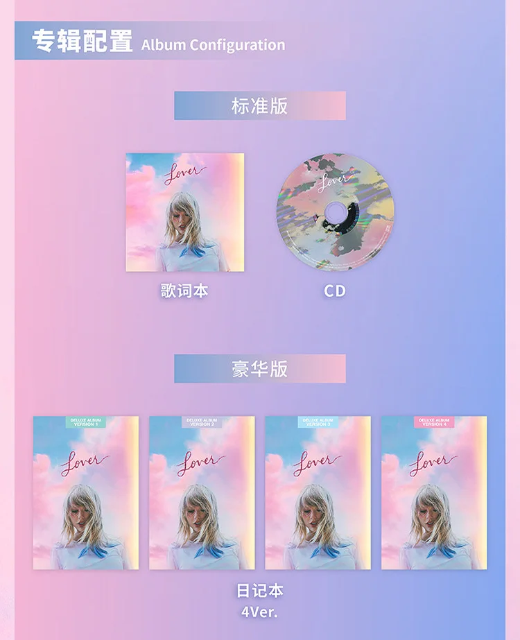 Подлинный: lover Стандартный альбом CD