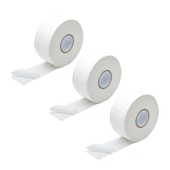 

3PCS Natural Household Toilet Paper, Thicken Hand Toilet Towels, Roll Tissues, Bath Tissues, White