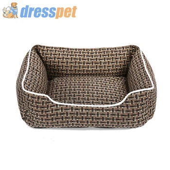

60*45 Soft Winter Puppy Pet Dog Bed Keep Warm Sofa For Small Medium Dogs Pets Detachable easy to clean Brown Beds For Dog Pet