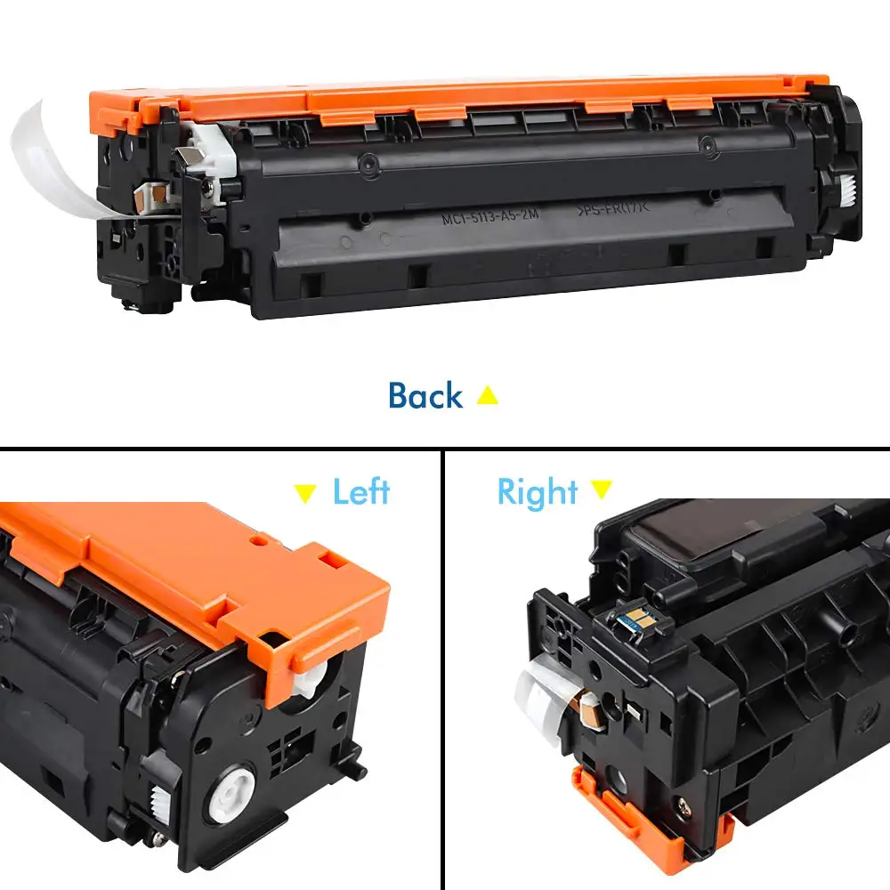 2BK 312A CF380A Черный тонер-картридж для hp 312A CF381A CF382A CF383A для hp LaserJet Pro MFP M476DW M476NW CF387A CF385A