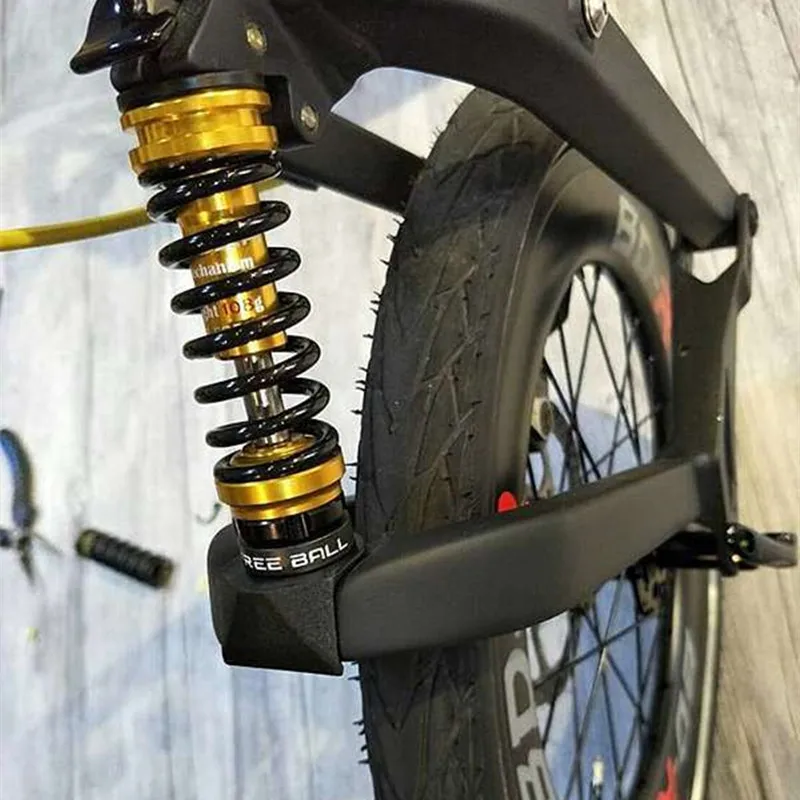 折りたたみ自転車フロントサスペンションためバーディー1