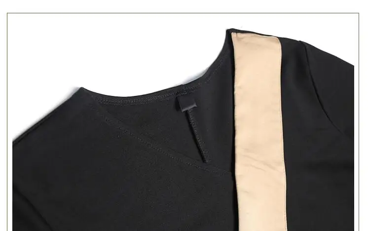 Ins Hot Asymmetric Tops Korean Ladie Tops Womens Korean Long T Shirts Harajuku Streetwear Female Oversized Tshirts SA420S30
