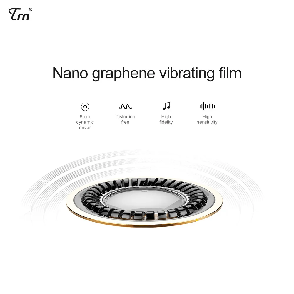 TRN AS10 Беспроводные Bluetooth 4 1 наушники CSR8645 чип IPX7 водонепроницаемый Спорт Бег HiFi