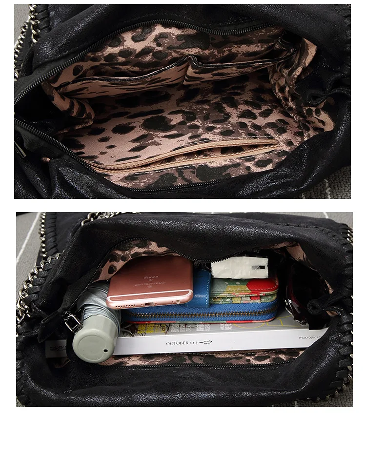 2021 FIRMRANCH New Frosted Material Handbag Chain Woven Foldable Fashion Shoulder Women Multi-Funcation Bag Steady Quality Big
