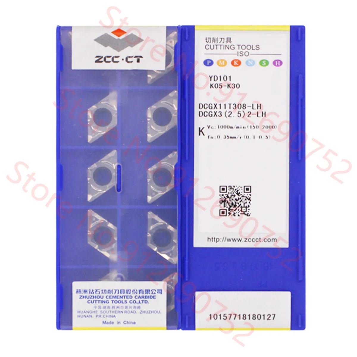 ZCC.CT DCGX11T302 DCGX11T304 DCGX11T308 DCGX070202 DCGX070204 DCGX070208-LC LH YD101 YBG102 초경 인서트 DCGX 인서트