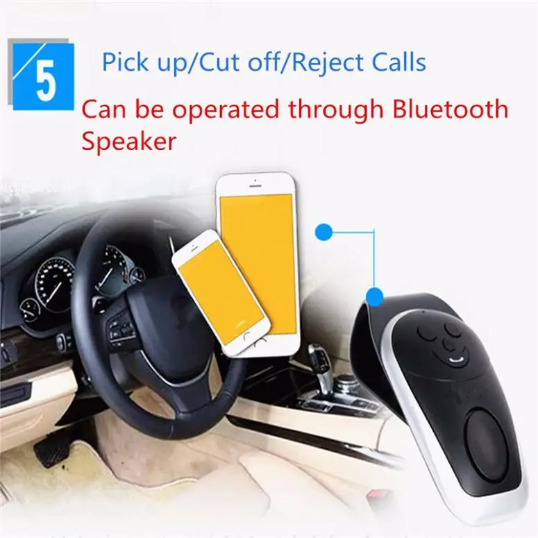 Bluetooth 3,0 автомобильный комплект громкой связи, динамик, телефон, солнцезащитный козырек, зажим с автомобильным зарядным устройством и USB кабелем, поддержка 2 Колонка для телефонов