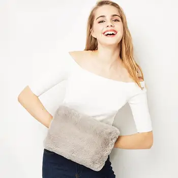 

Explosion Proof Hot Water Bottle Bag Insulation Plush Cloth Hand Warmer