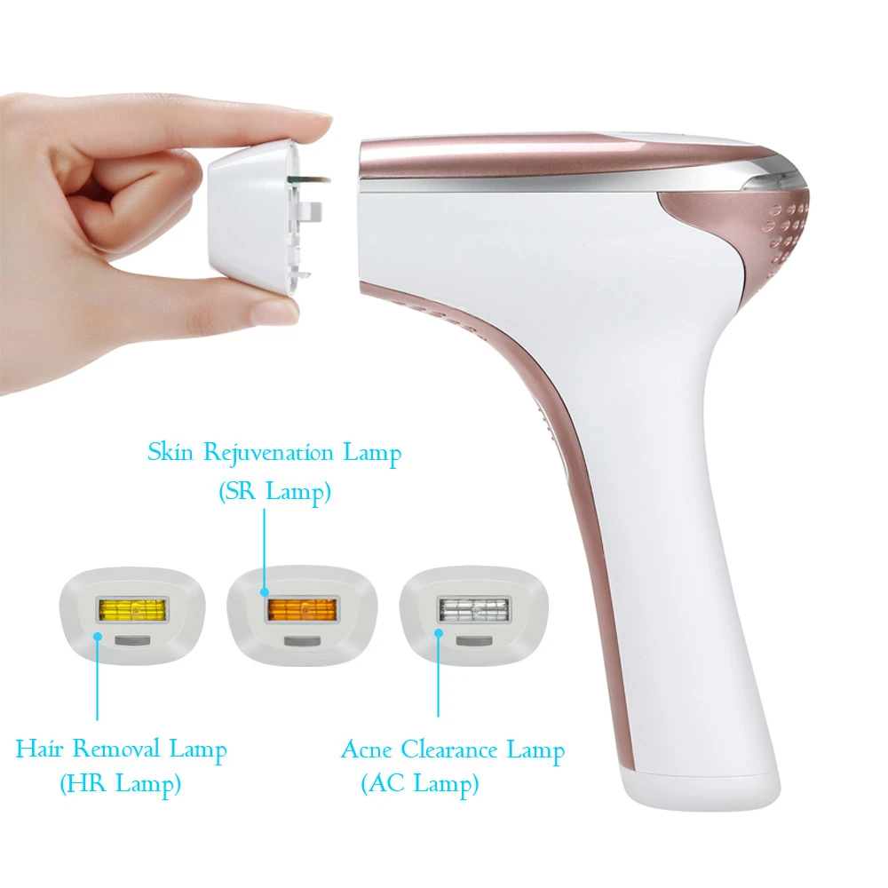 Lamps For Ipl Laser Epilator Hair Removal Anti Aging Acne Clerance Home Remover Body Face Bikini Leg 300000 Flashes Fda Epilators Aliexpress 