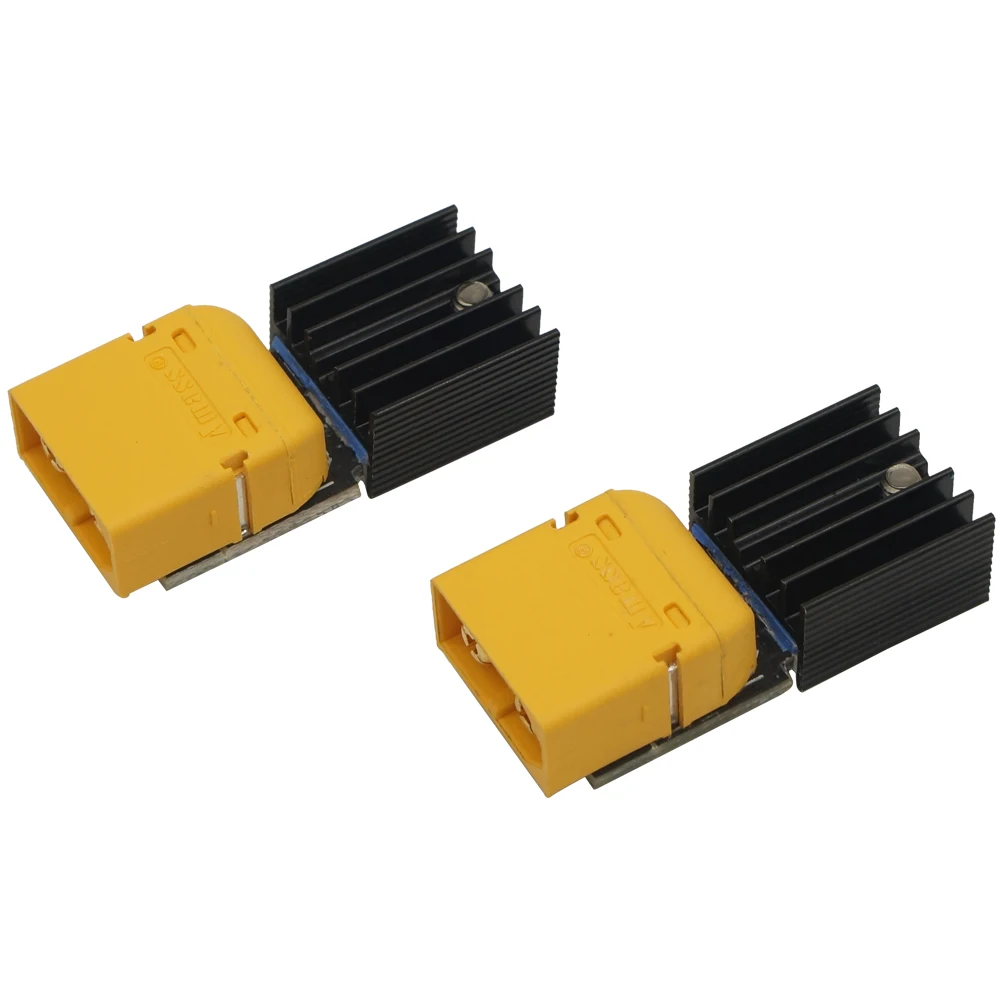 VIFLY 2pcs StoreSafe Smart LiPo Battery Discharger to Storage Voltage with Heatsink for 2S-6S RC FPV Drone Battery