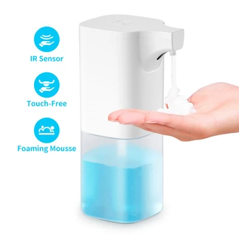 

350ml Automatic Soap Dispenser IR Sensor Foam Liquid Dispenser Waterproof Hand Washer Soap Dispenser Pump Disinfection Washing