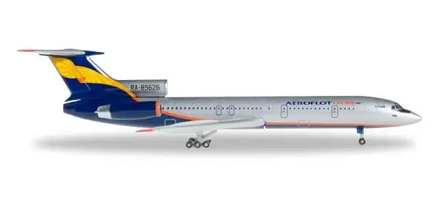 Эрпа Россия Аэрофлот Tu-154M RA-85626 1/500 литой самолет модель самолета