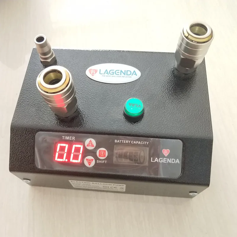 B352 детский гелиевый насос синхронизации и количественный выход воздуха Электрический насос с высоким давлением воздуха предохранительный клапан