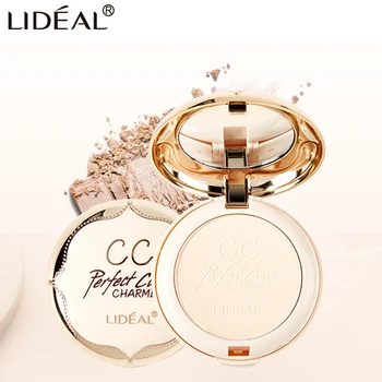 

LIDEAL Double Layer Soft Translucent Compact Pressed Powder Face Contour Palette Finishing Powder Setting Makeup Bare Mineralize