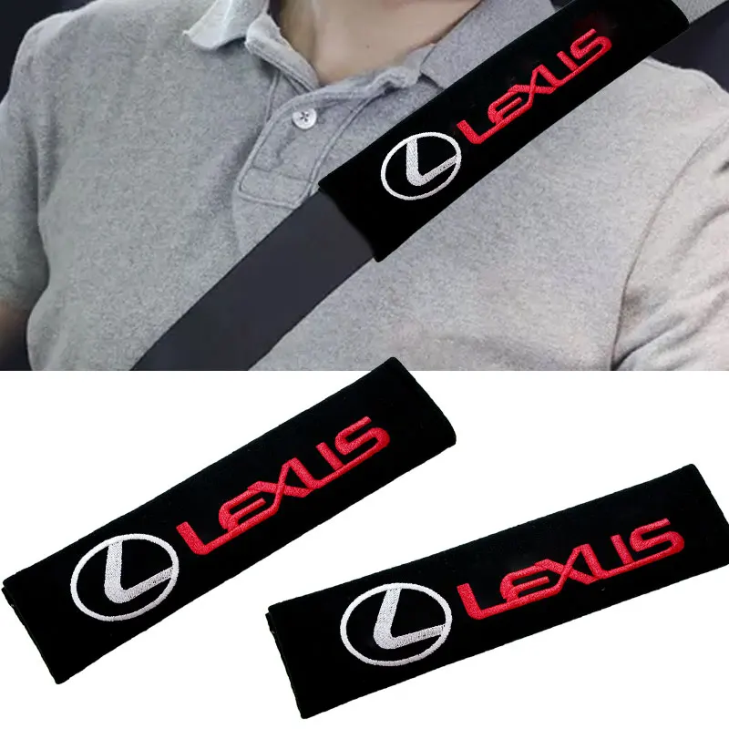 2 шт. Наплечные подушки для автомобильного ремня безопасности Lexus ES300 RX330 RX300 GS300 IS250