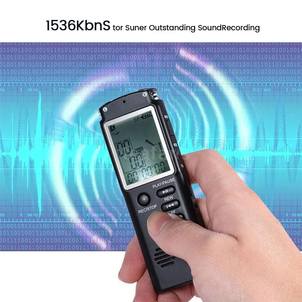 8G/16G перезаряжаемый цифровой аудио звук Цифровой диктофон ручка диктофон MP3-плеер