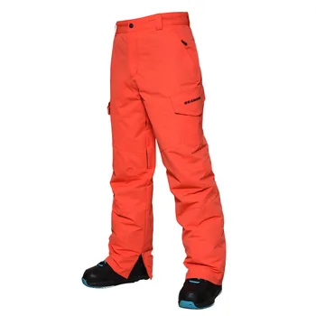 

Men Ski Pants Overalls Waterproof Windproof Breathable Winter Warm Snow Trousers Male Snowborading Skiing Pants CYF246