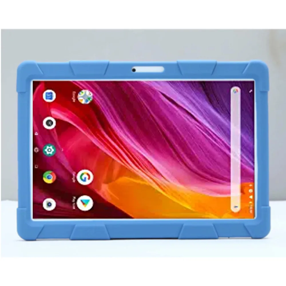 Winsing 10 Lectrus 10.1 Android Tablet Victbing 10 Funda para tablet Dragon Touch K10 / Max10 compatible con Dragon Touch K10 soporte ajustable silicona HminSen Hoozo 10 rojo ZONKO 10.1