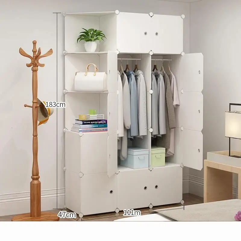 Number 12 Ropero Tela Ropa Szafa Rangement Chambre Armario Almacenamiento De Dormitorio Closet Mueble Guarda Roupa - Цвет: Number 12